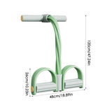 Pedal Resistance Band Four-Tube Non-Slip Foam Handles