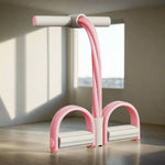 Pedal Resistance Band Four-Tube Non-Slip Foam Handles