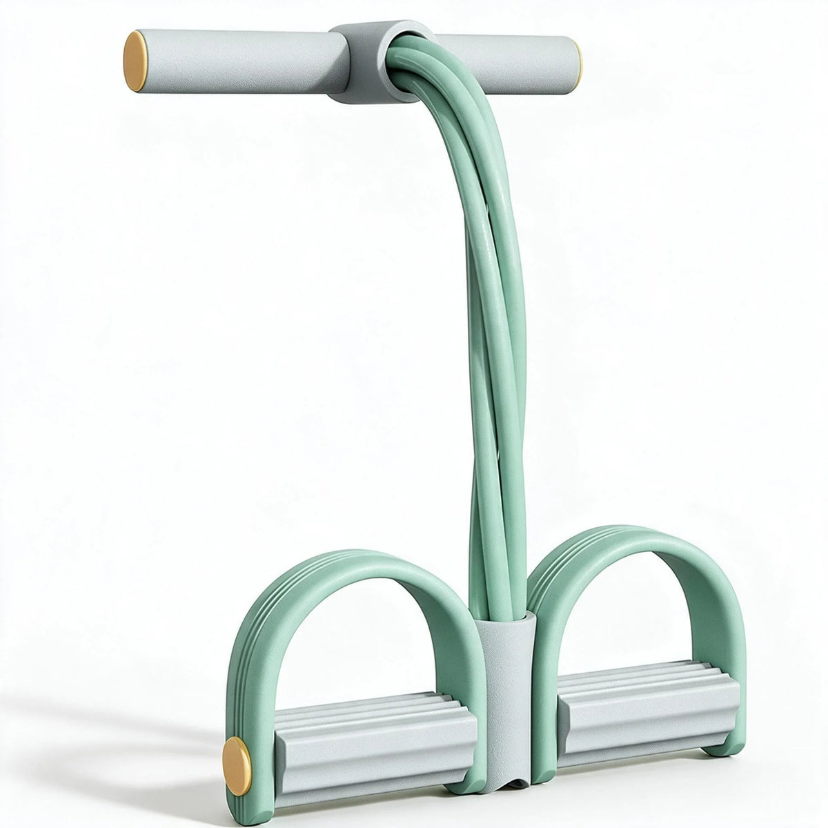 Pedal Resistance Band Four-Tube Non-Slip Foam Handles