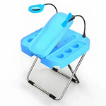 Pedicure Rest Adjustable Ergonomic LED Magnifier USB Fan