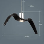 Pendant Lamp Bird-Shaped Built-In 24W LED