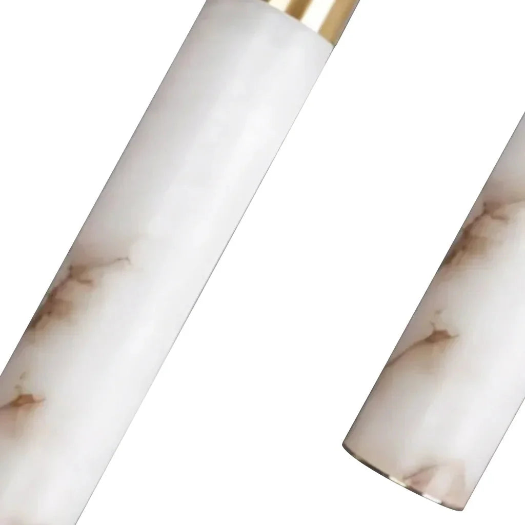 Pendant Light Alabaster Dimmable LED Adjustable Height