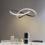 Pendant Light Clover Design Dimmable Integrated LED With Remote Control