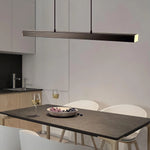 Pendant Light Dimmable LED With Remote Aluminum Frame