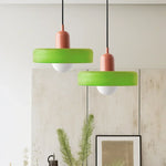 Pendant Light Stained Glass Bauhaus Geometric Design