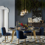 Pendant Light Three Glass Globes Height Adjustable