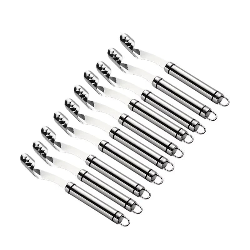 Pepper Corer Stainless Steel Serrated Blade Anti-Slip Grip