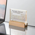Periodic Table Display 83 Real Elements Integrated Lighting