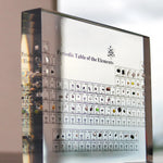 Periodic Table Display 83 Real Elements Integrated Lighting