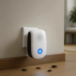 Pest Repellent Plug-In Ultrasonic Silent 1,200 Sq Ft