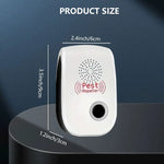 Pest Repellent Plug-In Ultrasonic Silent 1,200 Sq Ft