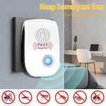 Pest Repellent Plug-In Ultrasonic Silent 1,200 Sq Ft