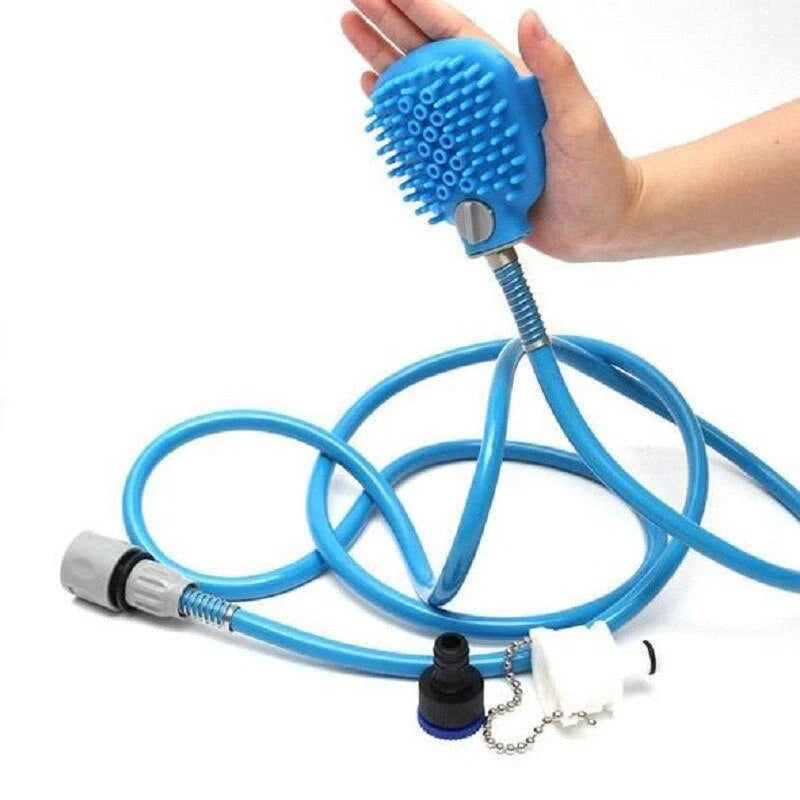 Pet Bathing Sprayer Flexible Handheld With Multiple Hose Adapters