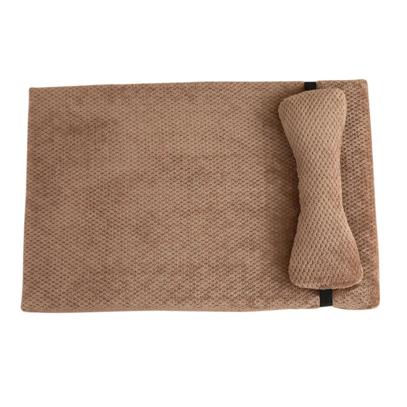 Pet Bed Anti-Anxiety Plush Removable Pad