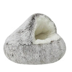 Pet Bed Hooded Cave Joint-Supportive Removable Washable Cover