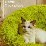 Pet Bed Plush Coral Fleece Machine Washable Monster Design