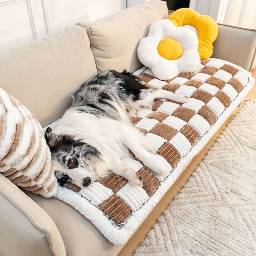 Pet Blanket Chenille Non-Slip Machine-Washable
