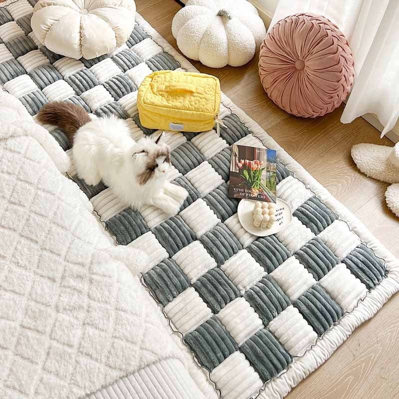 Pet Blanket Chenille Non-Slip Machine-Washable
