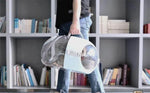 Pet Carrier Transparent Shell 360-Degree Ventilation Lightweight ABS
