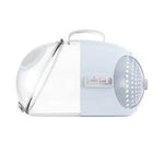 Pet Carrier Transparent Shell 360-Degree Ventilation Lightweight ABS