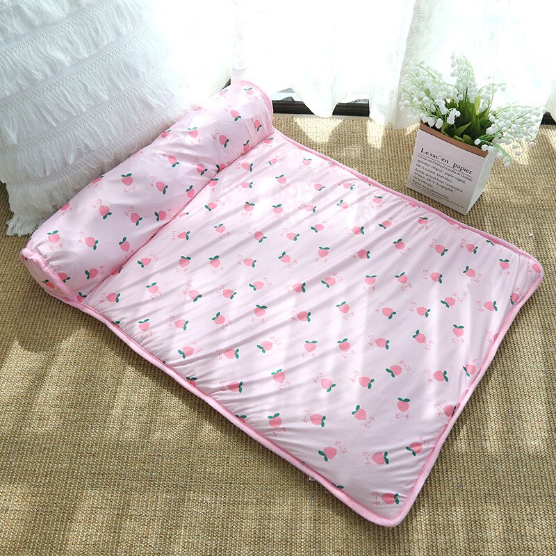 Pet Cooling Bed Self-Cooling Non-Slip Machine-Washable