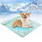 Pet Cooling Bed Self-Cooling Non-Slip Machine-Washable
