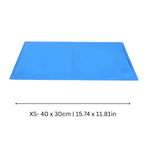 Pet Cooling Mat Pressure-Activated Gel Core Foldable & Portable