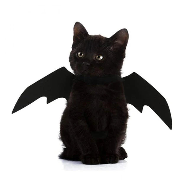 Pet Costume Bat Wings Lightweight Felt Adjustable Straps