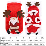 Pet Costume Fleece Holiday Styles XS-M