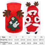 Pet Costume Fleece Holiday Styles XS-M
