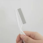 Pet Facial Grooming Brush Stainless Steel Pins Gentle Cleaning