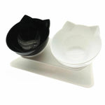Pet Feeder Bowl Double Bowl Non-Slip Base