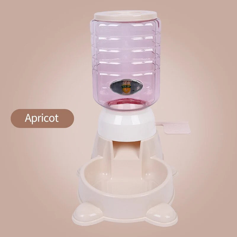 Pet Feeder Push-Down Slow-Release 1.9 Qt Capacity