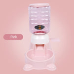 Pet Feeder Push-Down Slow-Release 1.9 Qt Capacity
