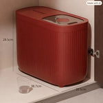 Pet Food Storage Container Airtight BPA-Free With Silicone Seal