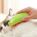 Pet Grooming Comb Built-In Misting Sprayer Detangling