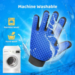 Pet Grooming Glove Soft Massage Nubs Washable & Reusable