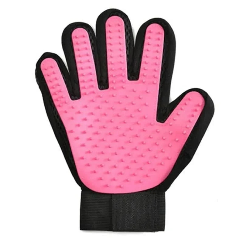 Pet Grooming Glove Soft Massage Nubs Washable & Reusable