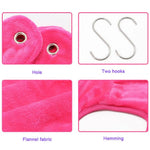 Pet Grooming Hammock Flannel Fleece Washable