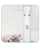 Pet Grooming Kit Cordless Fur Trimmer & Nail Grinder