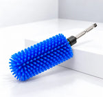Pet Hair Drill Brush Set Silicone Bristles Set of 2