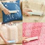 Pet Hair Remover Roller Reusable Self-Cleaning Collection Bin