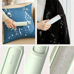 Pet Hair Remover Roller Reusable Self-Cleaning Collection Bin
