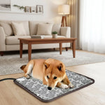 Pet Heating Mat Adjustable Heat Settings Waterproof Surface