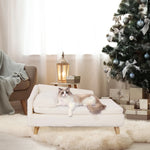 Pet Lounger Upholstered Cushioned Sofa