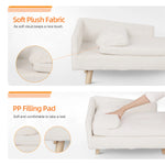 Pet Lounger Upholstered Cushioned Sofa