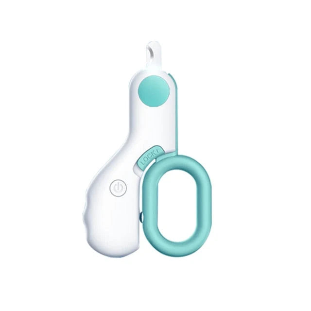 Pet Nail Clippers LED Light Stainless Steel Blade