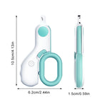 Pet Nail Clippers LED Light Stainless Steel Blade