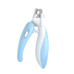 Pet Nail Clippers LED Light Stainless Steel Ergonomic Grip
