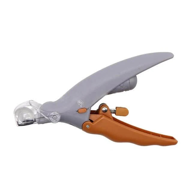 Pet Nail Trimmer LED Light Stainless Steel Comfort Grip